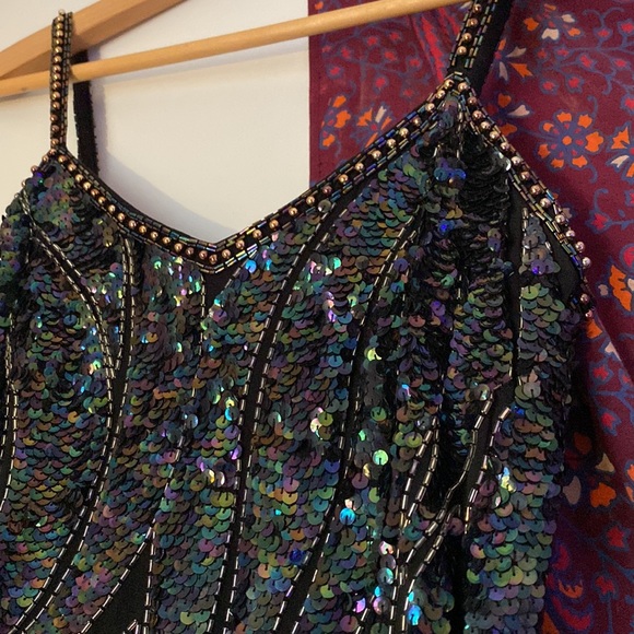 Gorgeous dark fairy vintage dress - Picture 2 of 7